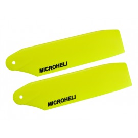 Green Blade 450X/3D 360 CFX Microheli Plastic Tail Blade 62mm 
