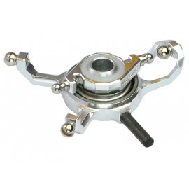 Microheli Blade 120 S Silver Precision CNC Titanium X Swashplate MH-120S012 