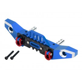 RZXYL Aluminum Alloy Transmission Center Skid Plate for Axial SCX24 1/24 RC Crawler Car Upgrades Blue 