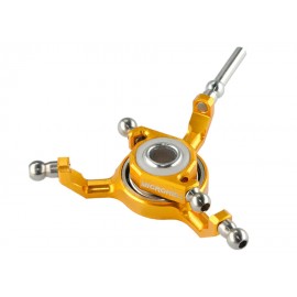 BLADE 180 CFX MH-18FX267X 180CFX Microheli Titanium Main Shaft/CNC Delrin Main Gear/Auto-Rotation Hub set GOLD