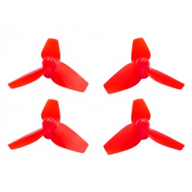 Microheli Blade Inductrix White 3-Blade 31mm/0.8mm CW/CCW Prop Set MH-3PP3108WT