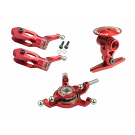 WALKERA V120D02S Microheli Precision CNC Aluminum Main Blade Grips RED 